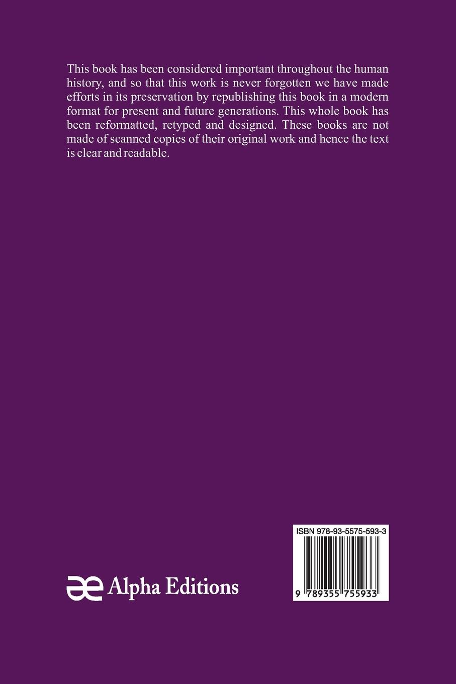 Rückseitencover The Collected Works in Verse and Prose of William Butler Yeats, (Volume V) The Celtic Twilight and Stories of Red Hanrahan