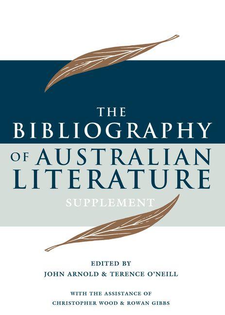 Vorderes Coverbild Bibliography of Australian Literature Supplement