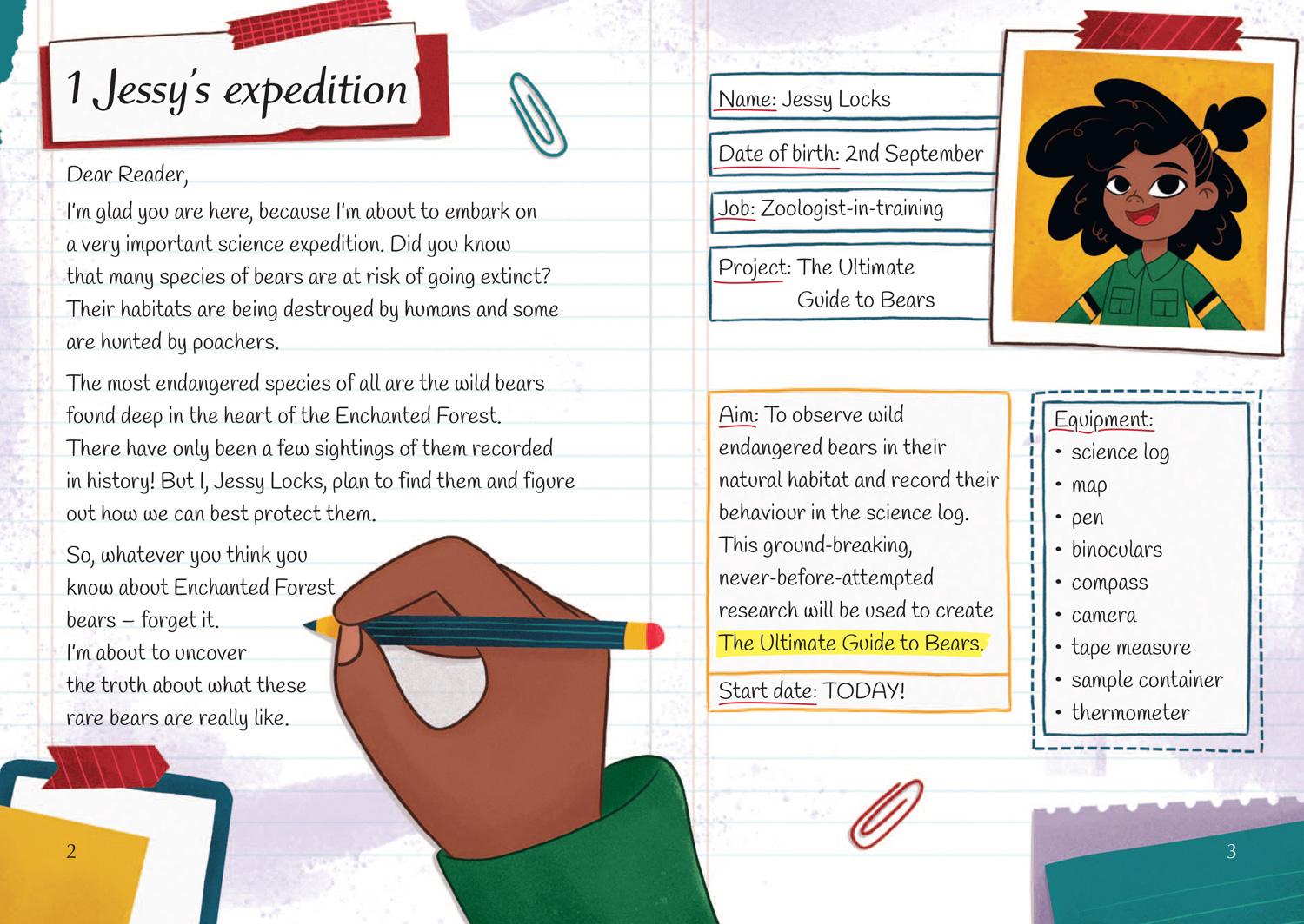 Beispielinhalt (Bild) The Goldilocks Guide to Bad-Tempered Bears