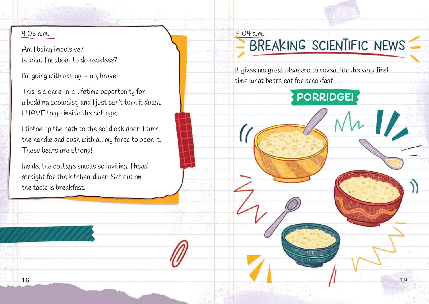 Beispielinhalt (Bild) The Goldilocks Guide to Bad-Tempered Bears