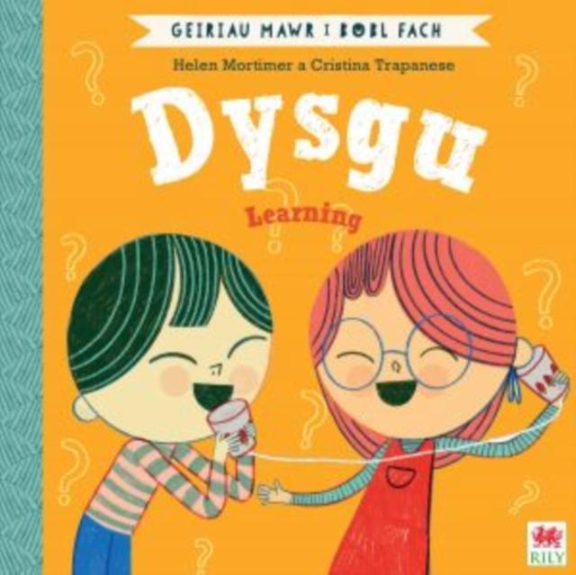 Vorderes Coverbild Dysgu (Geiriau Mawr i Bobl Fach) / Learning (Big Words for Little People)