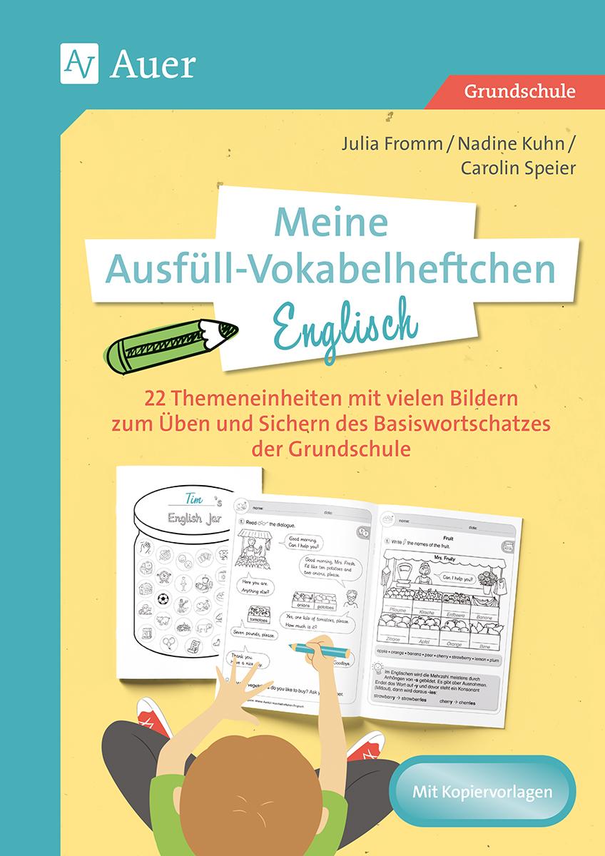 Vorderes Coverbild Meine Ausfüll-Vokabelheftchen Englisch