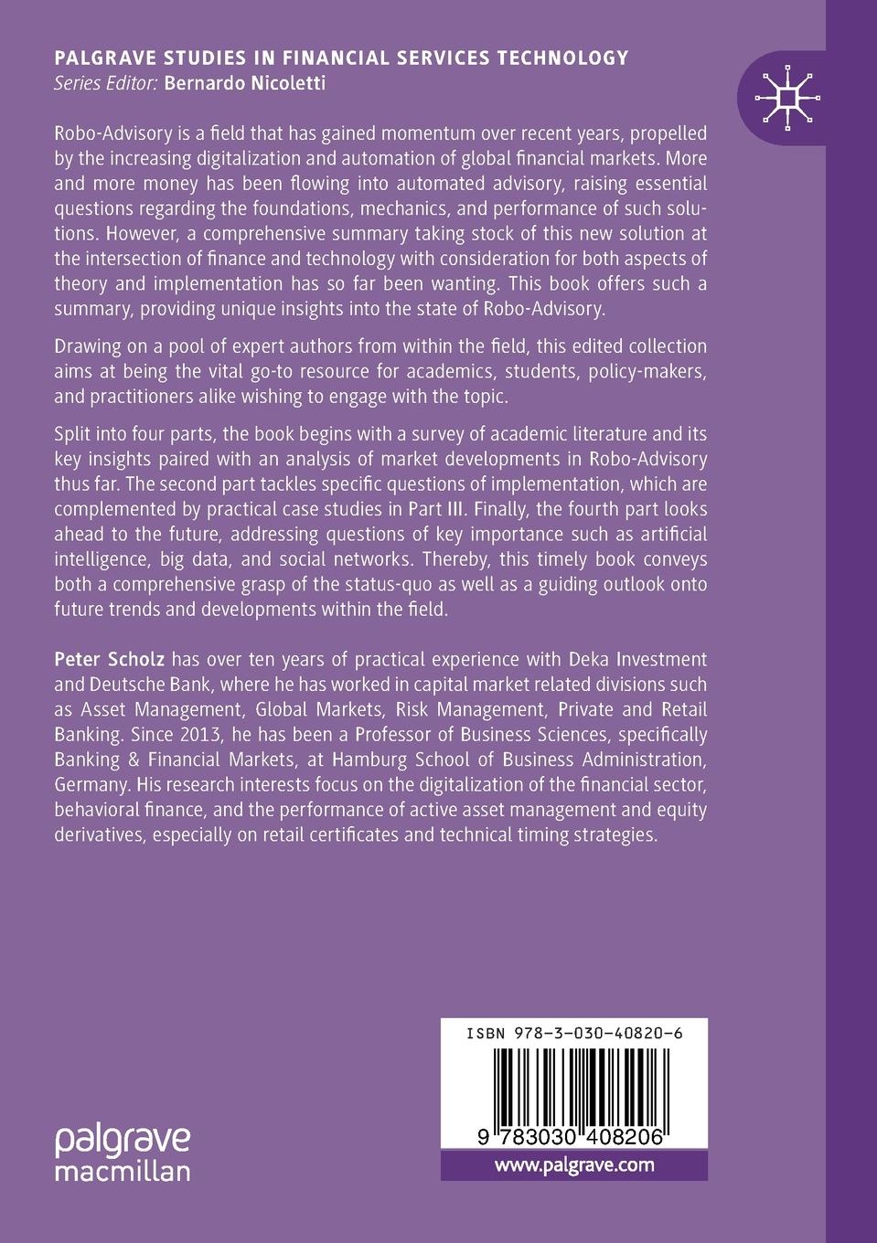 Rückseitencover Robo-Advisory