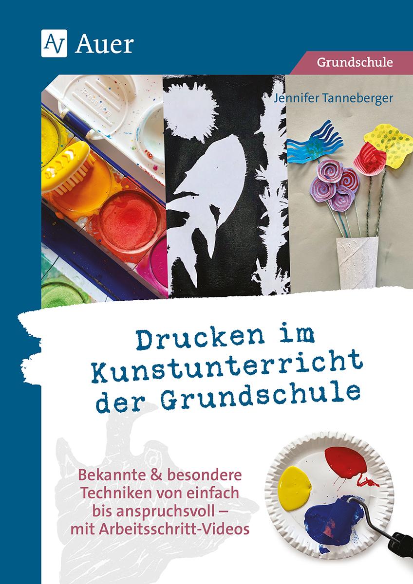 Vorderes Coverbild Drucken im Kunstunterricht der Grundschule