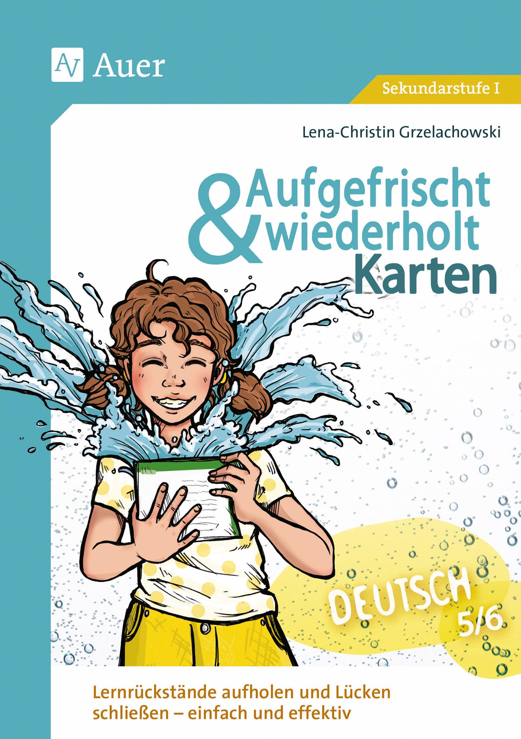 Vorderes Coverbild Aufgefrischt-und-wiederholt-Karten Deutsch 5-6