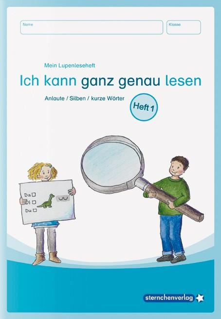 Vorderes Coverbild Mein Lupenleseheft 1 - Ich kann ganz genau lesen -