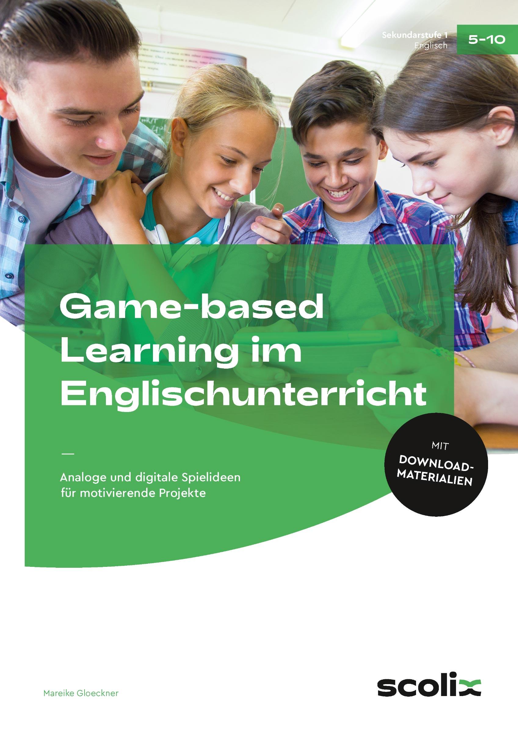 Vorderes Coverbild Game-based Learning im Englischunterricht