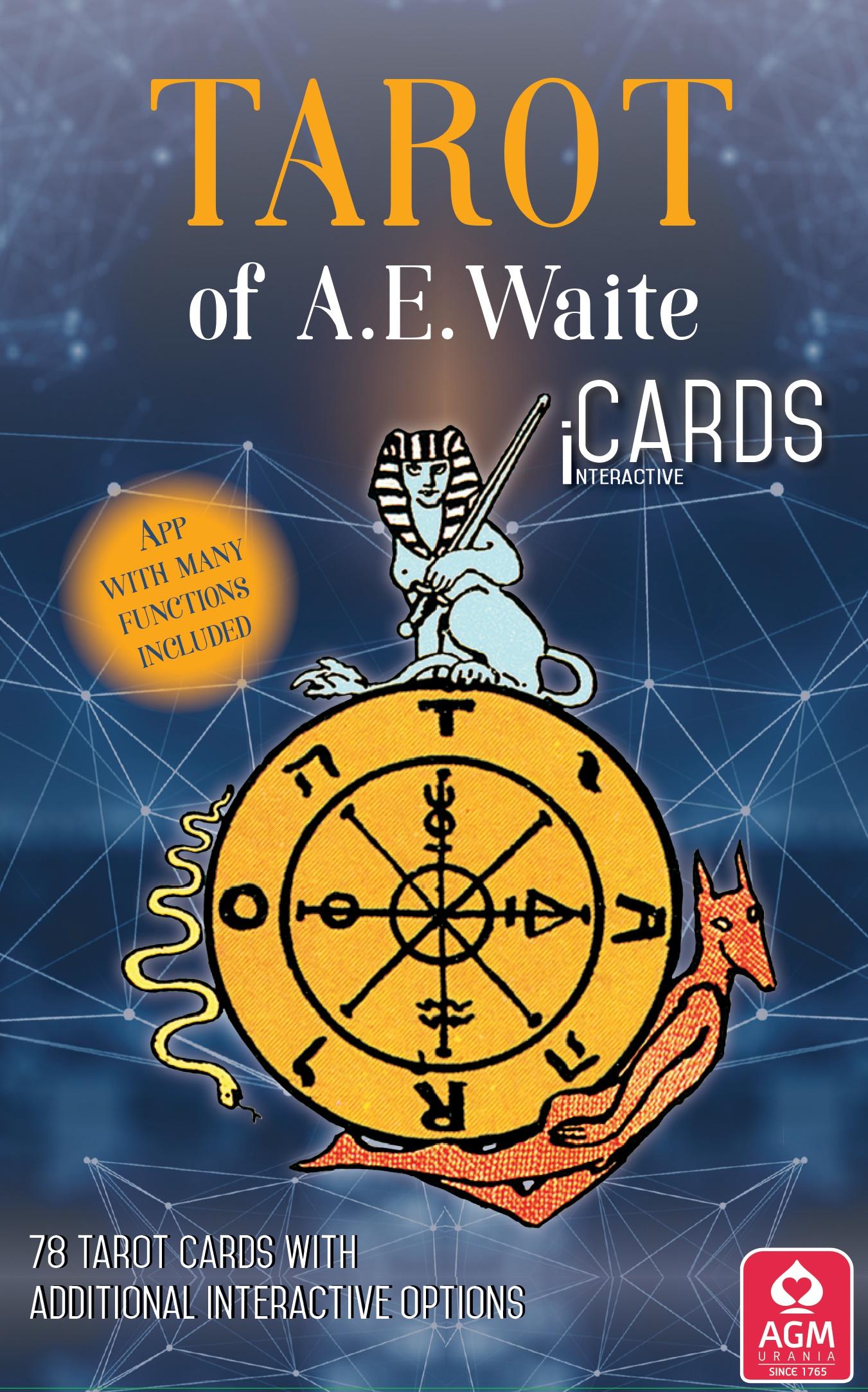 Vorderes Coverbild Tarot of A.E. Waite iCards (GB Edition)