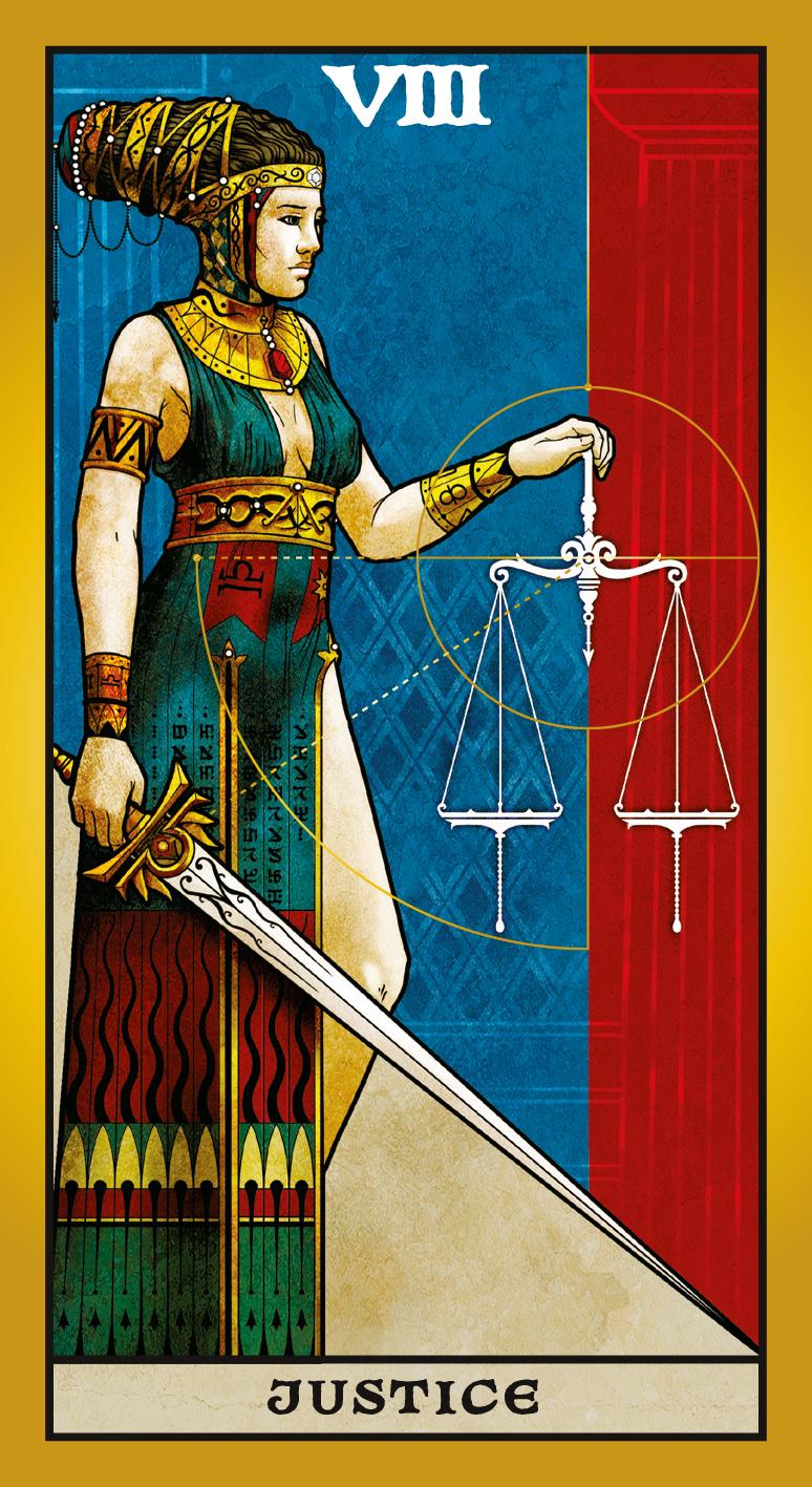 Beispielinhalt (Bild) Keymaster Tarot (GB Edition)