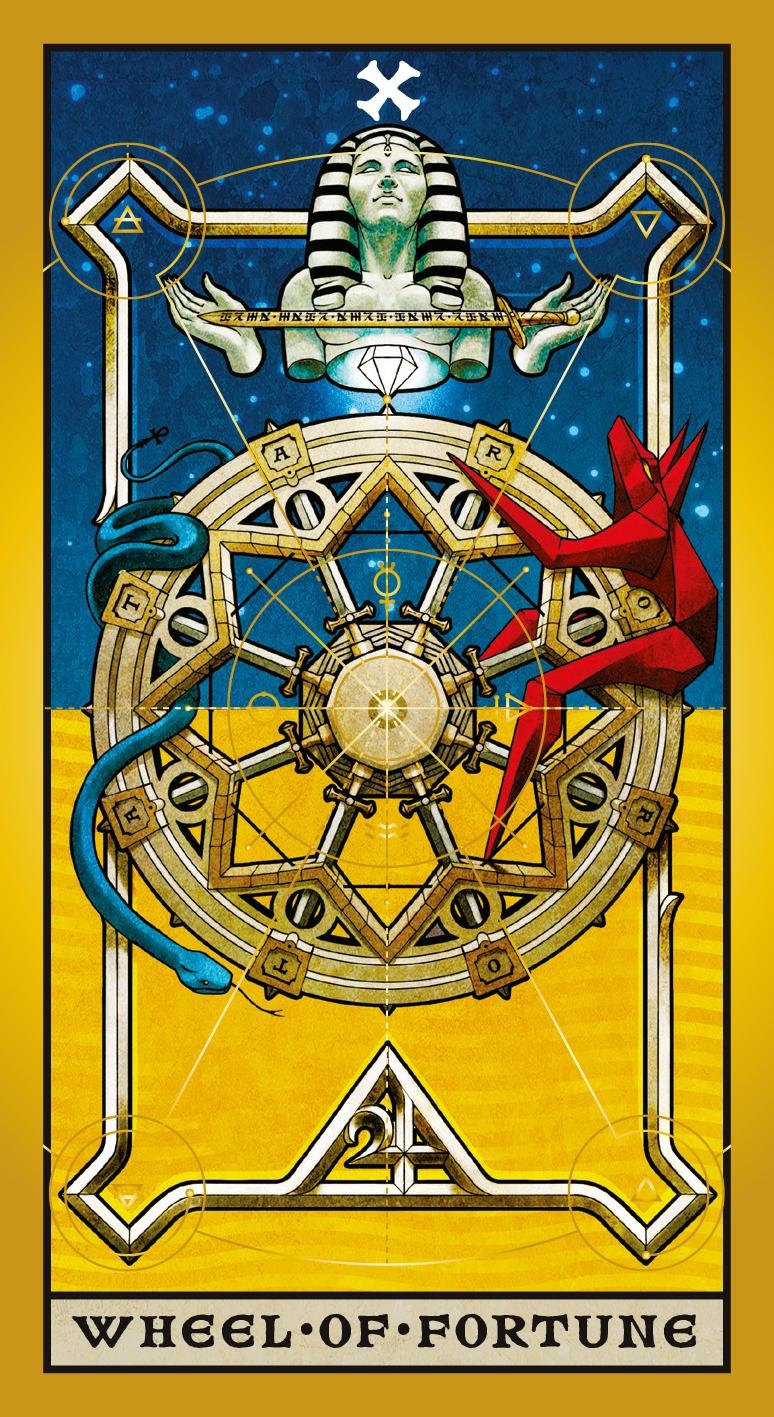Beispielinhalt (Bild) Keymaster Tarot (GB Edition)