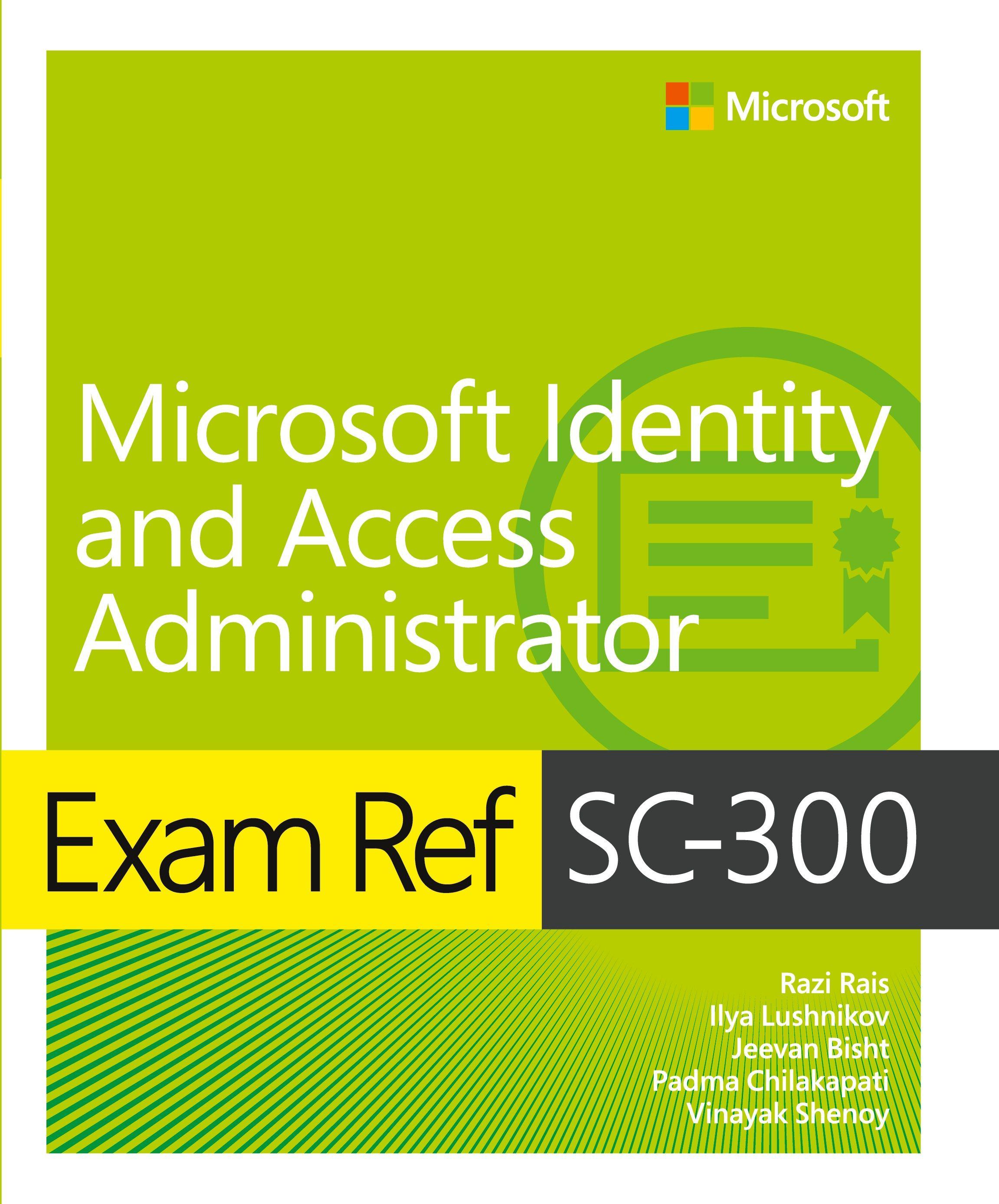 Vorderes Coverbild Exam Ref SC-300 Microsoft Identity and Access Administrator
