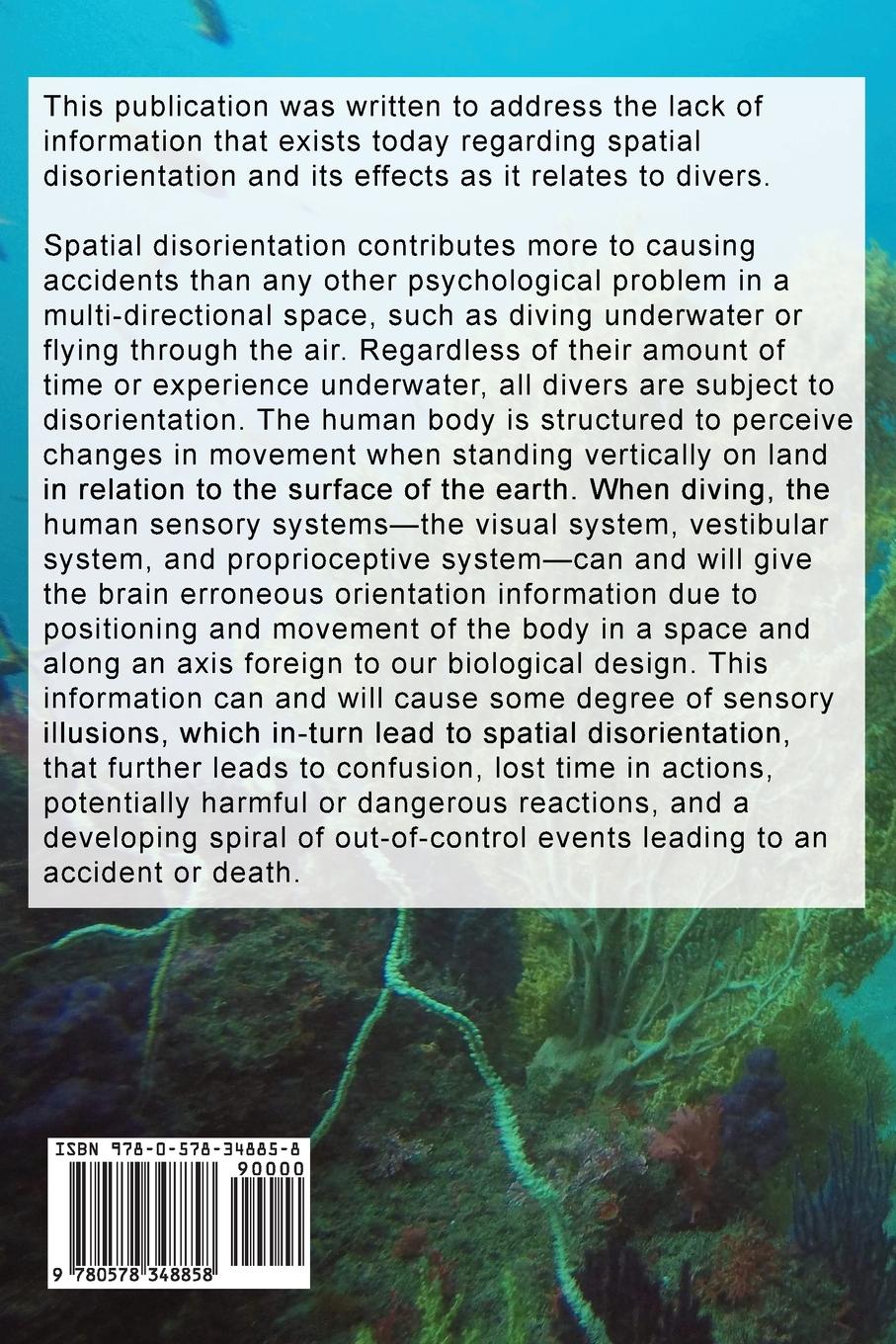 Rückseitencover Spatial Disorientation for Divers