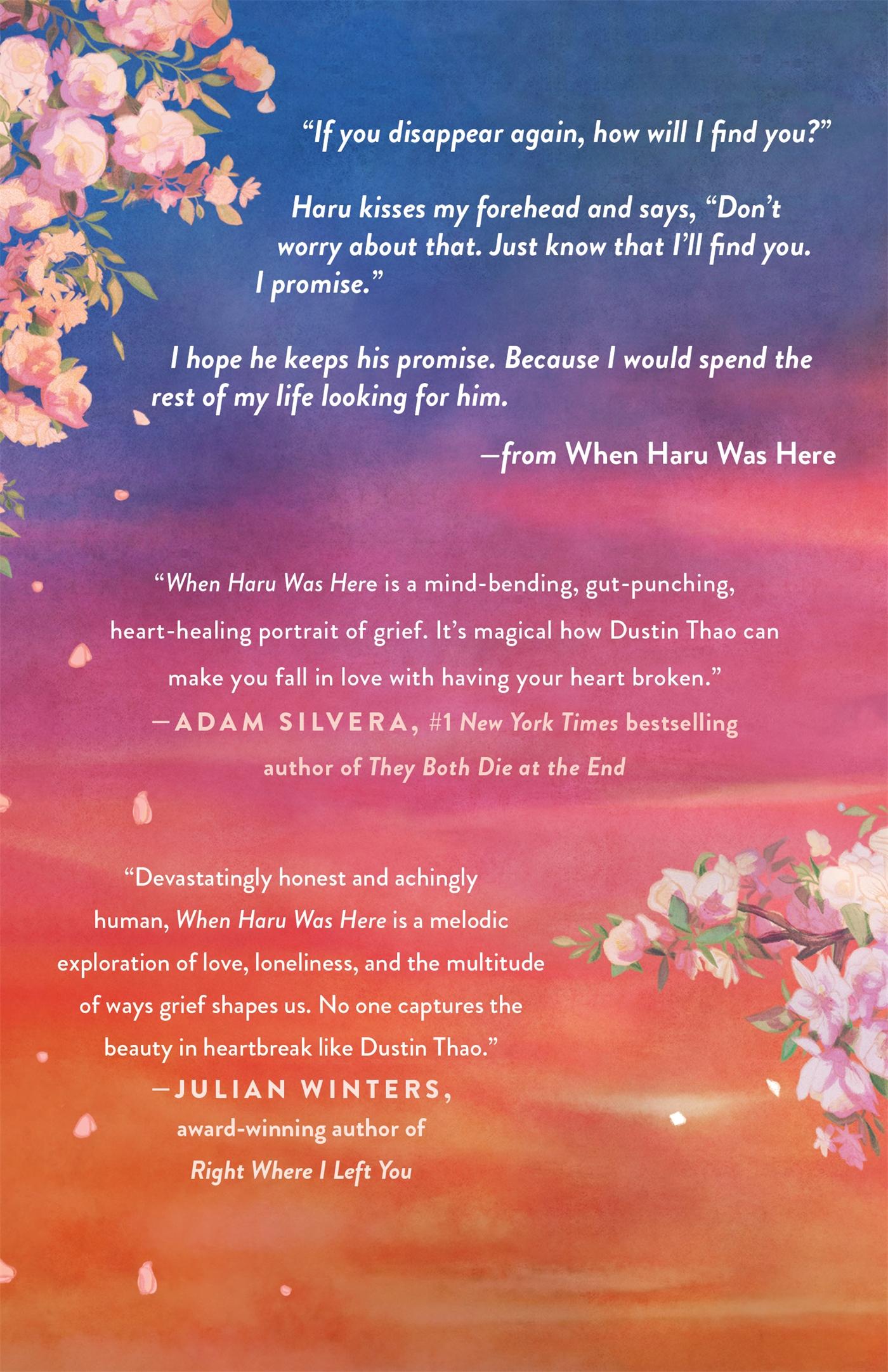 Rückseitencover When Haru Was Here