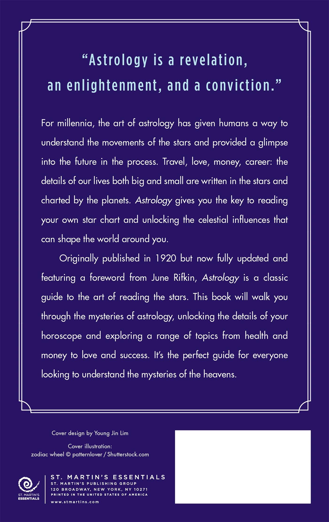 Rückseitencover Astrology