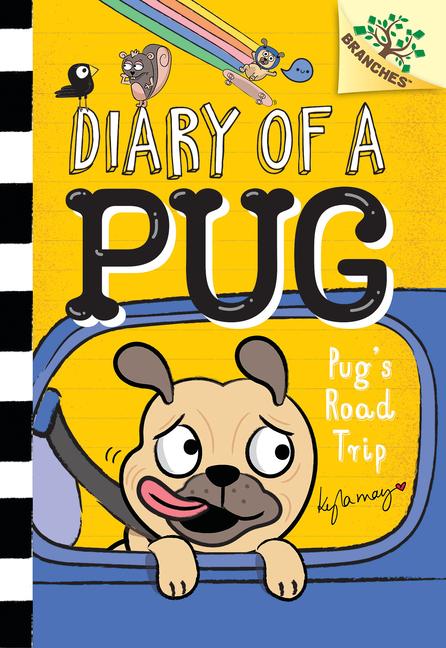 Vorderes Coverbild Pug's Road Trip: A Branches Book (Diary of a Pug #7)