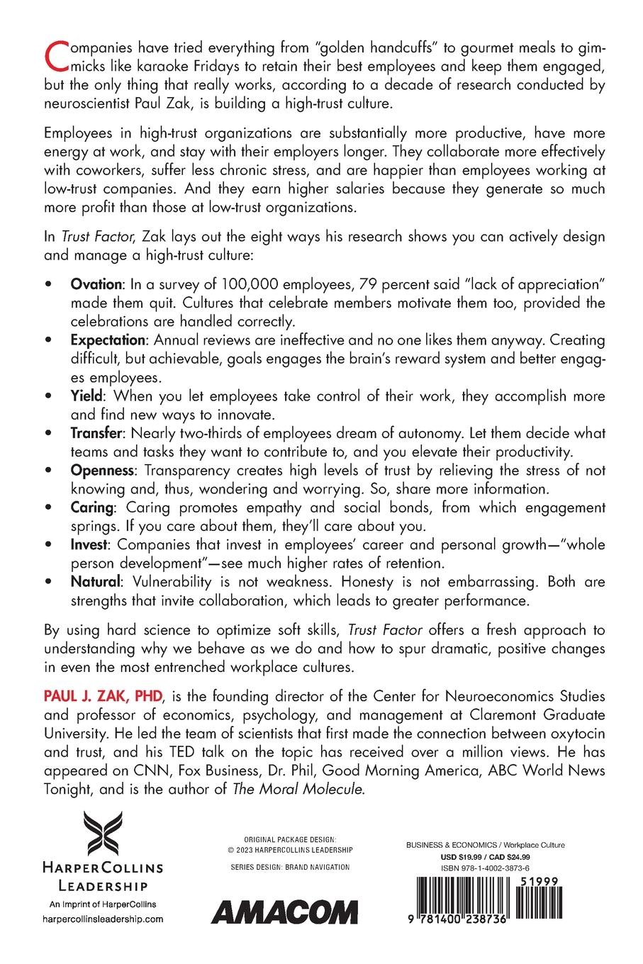 Rückseitencover A Trust Factor