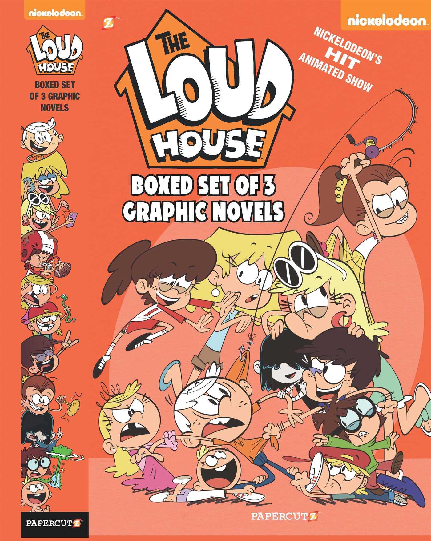 Vorderes Coverbild Loud House 3 in 1 Box Set