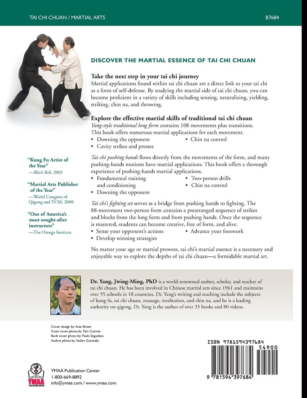 Rückseitencover Tai Chi Chuan Martial Applications