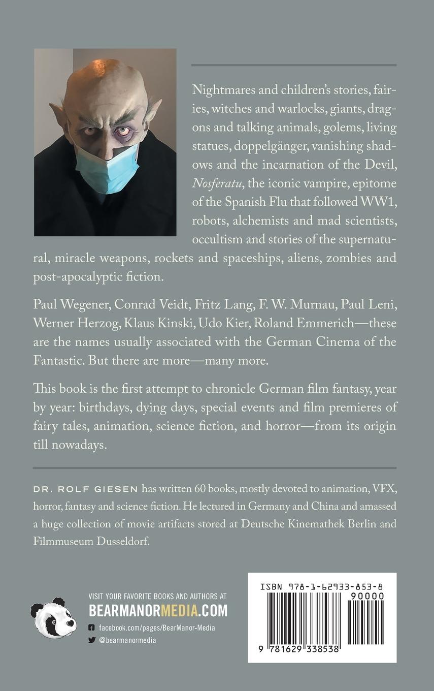 Rückseitencover Golem, Caligari, Nosferatu - A Chronicle of German Film Fantasy (hardback)