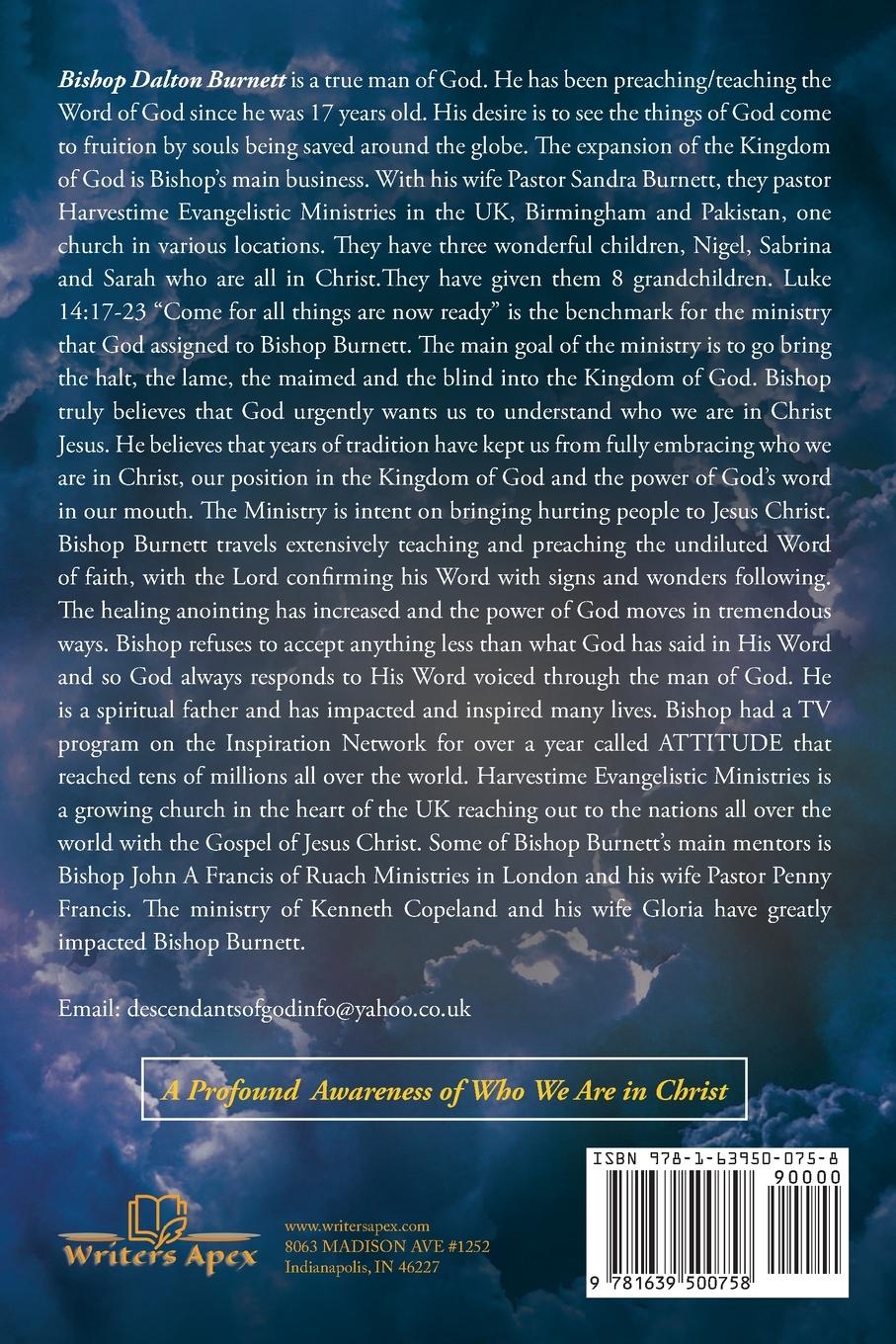 Rückseitencover The Descendants of God