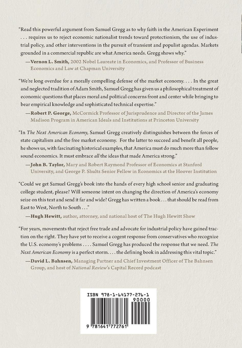 Rückseitencover The Next American Economy