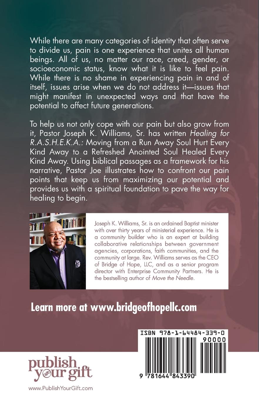 Rückseitencover Healing for R.A.S.H.E.K.A.