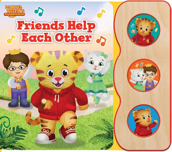 Vorderes Coverbild Daniel Tiger Friends Help Each Other