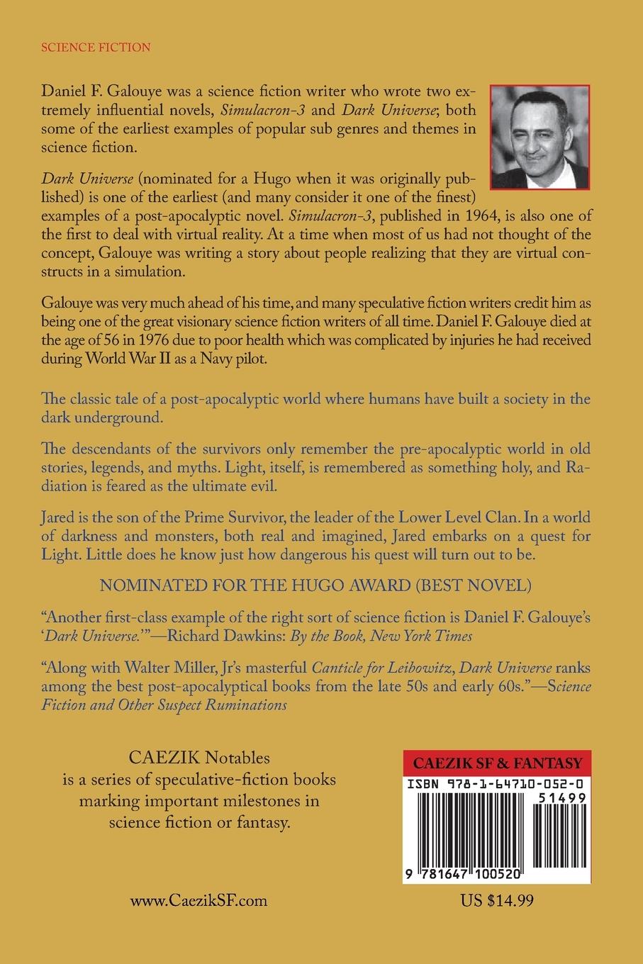 Rückseitencover Dark Universe