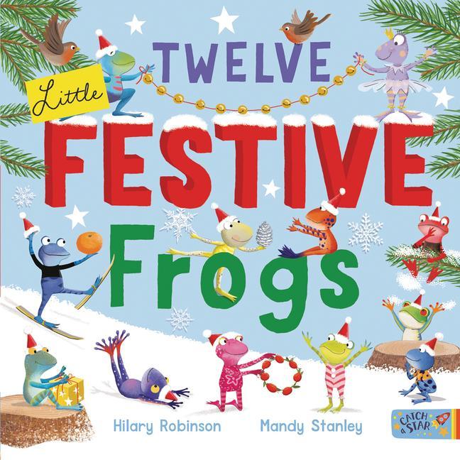 Vorderes Coverbild Twelve Little Festive Frogs