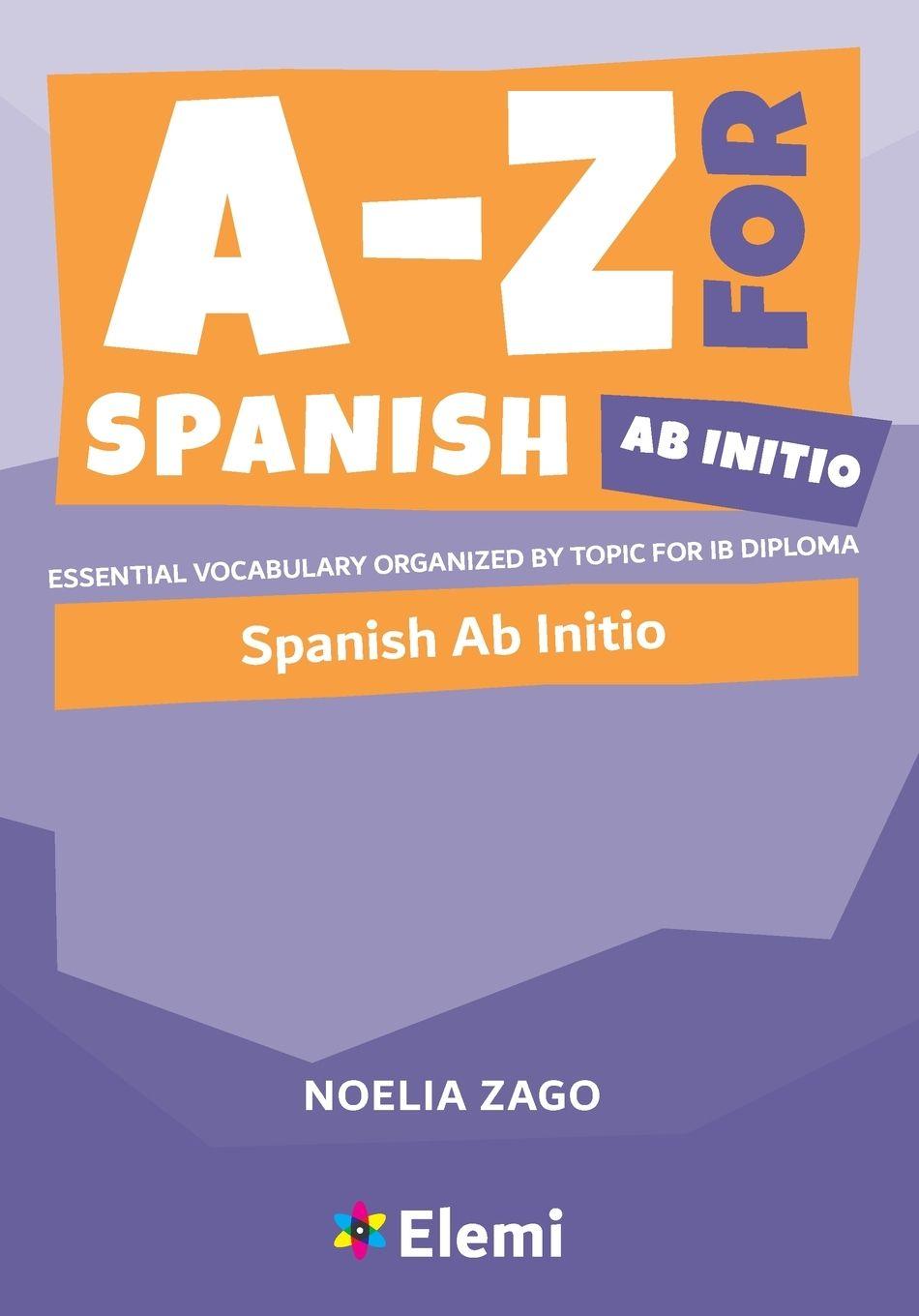 Vorderes Coverbild A-Z for Spanish Ab Initio