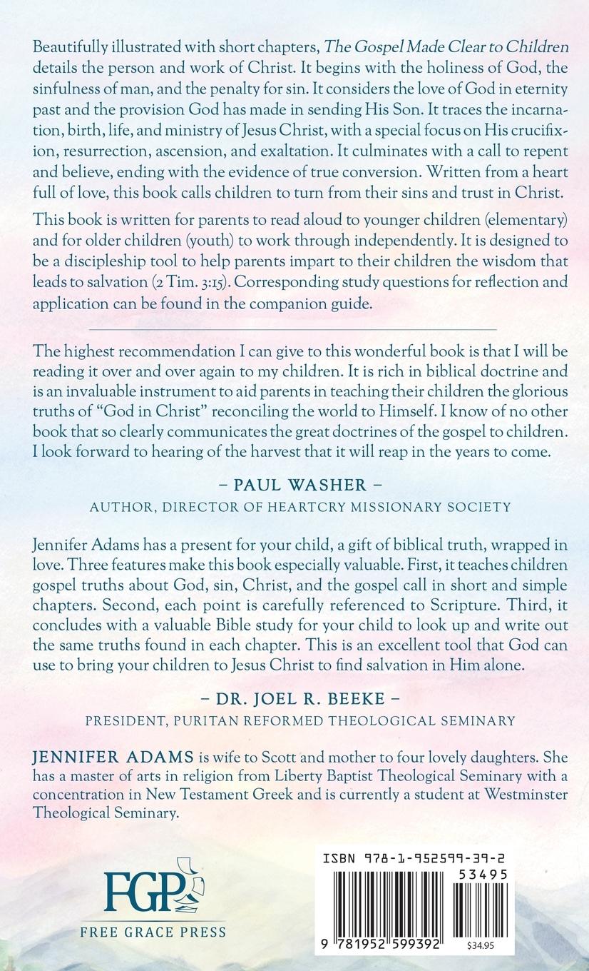 Rückseitencover The Gospel Made Clear to Children
