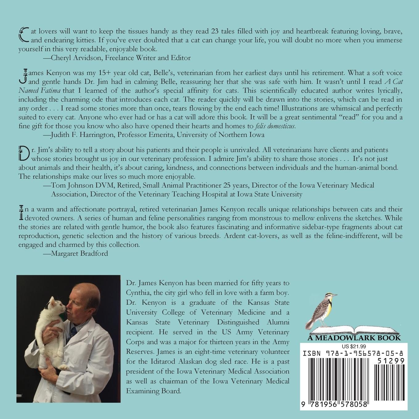 Rückseitencover A Cat Named Fatima