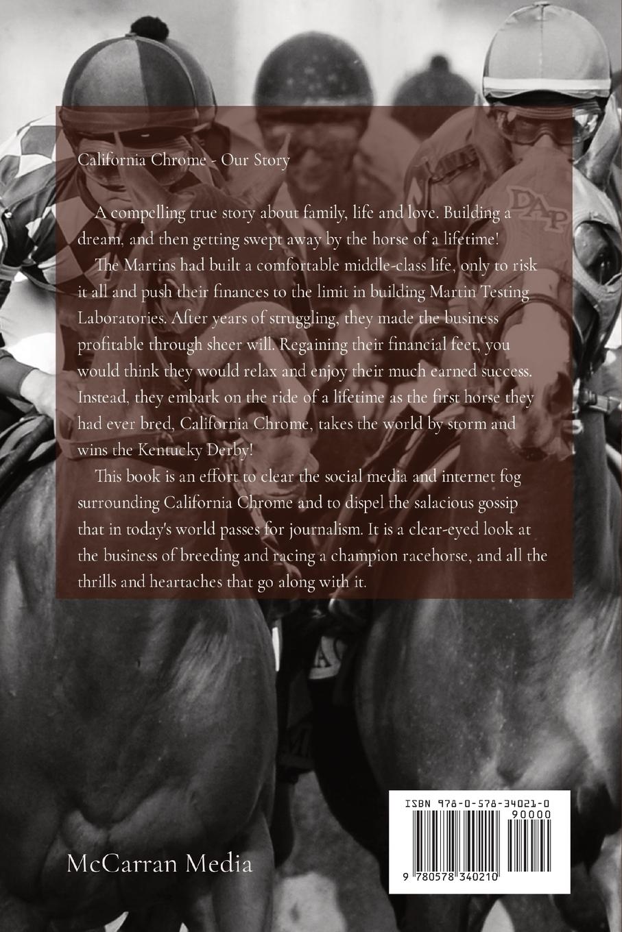 Rückseitencover California Chrome   Our Story