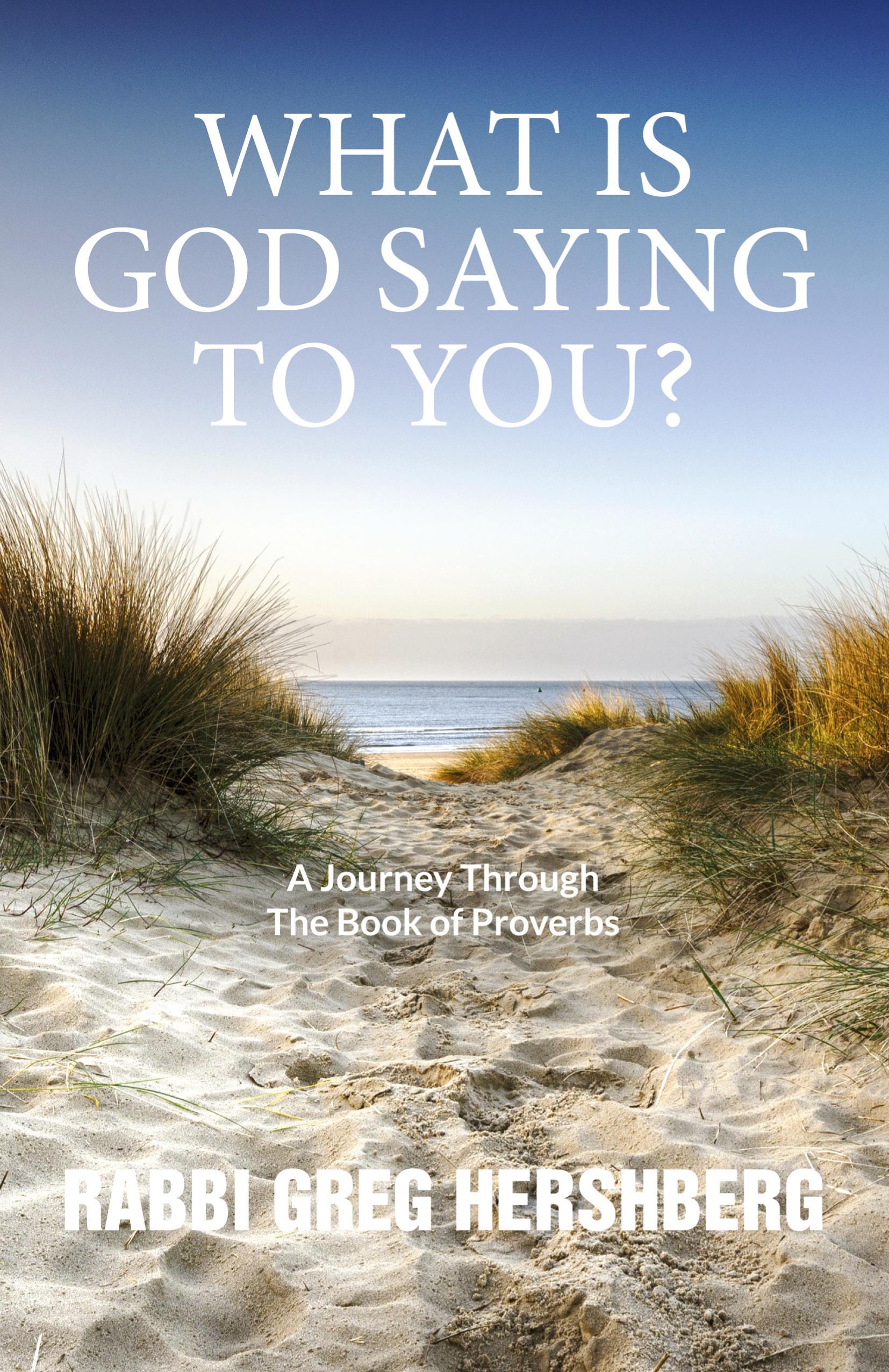 Vorderes Coverbild WHAT IS GOD SAYING TO YOU?  A Journey Through The Book of Proverbs