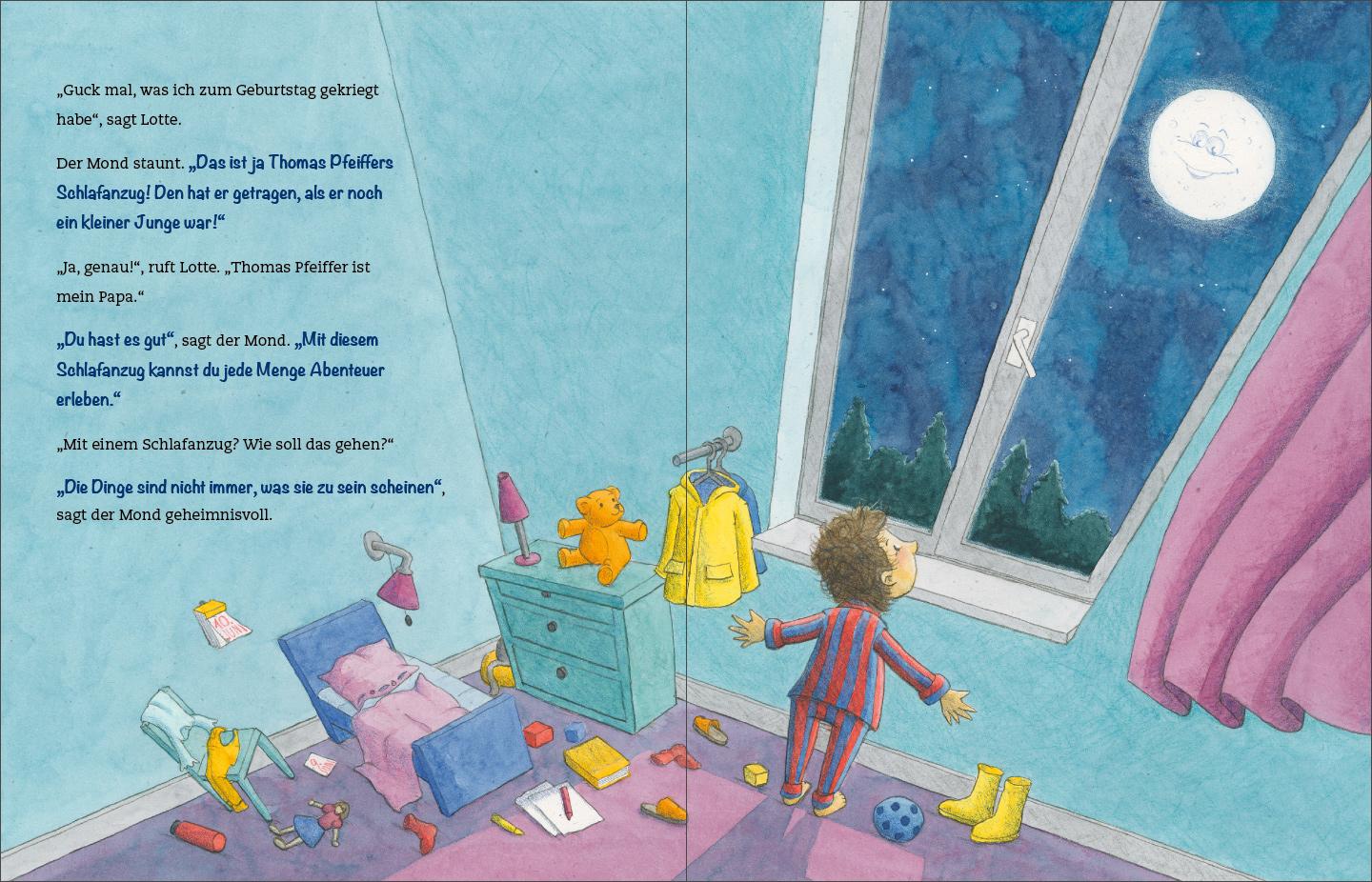 Beispielinhalt (Bild) Abenteuer im Schlafanzug
