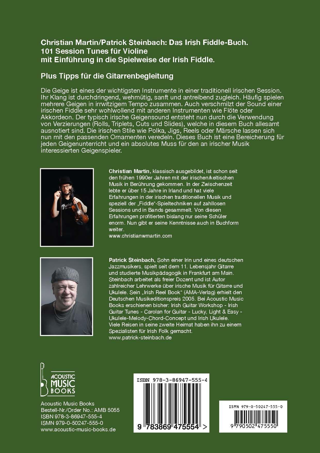 Beispielinhalt (Bild) Das Irish Fiddle Buch. 101 Session Tunes für Violine.