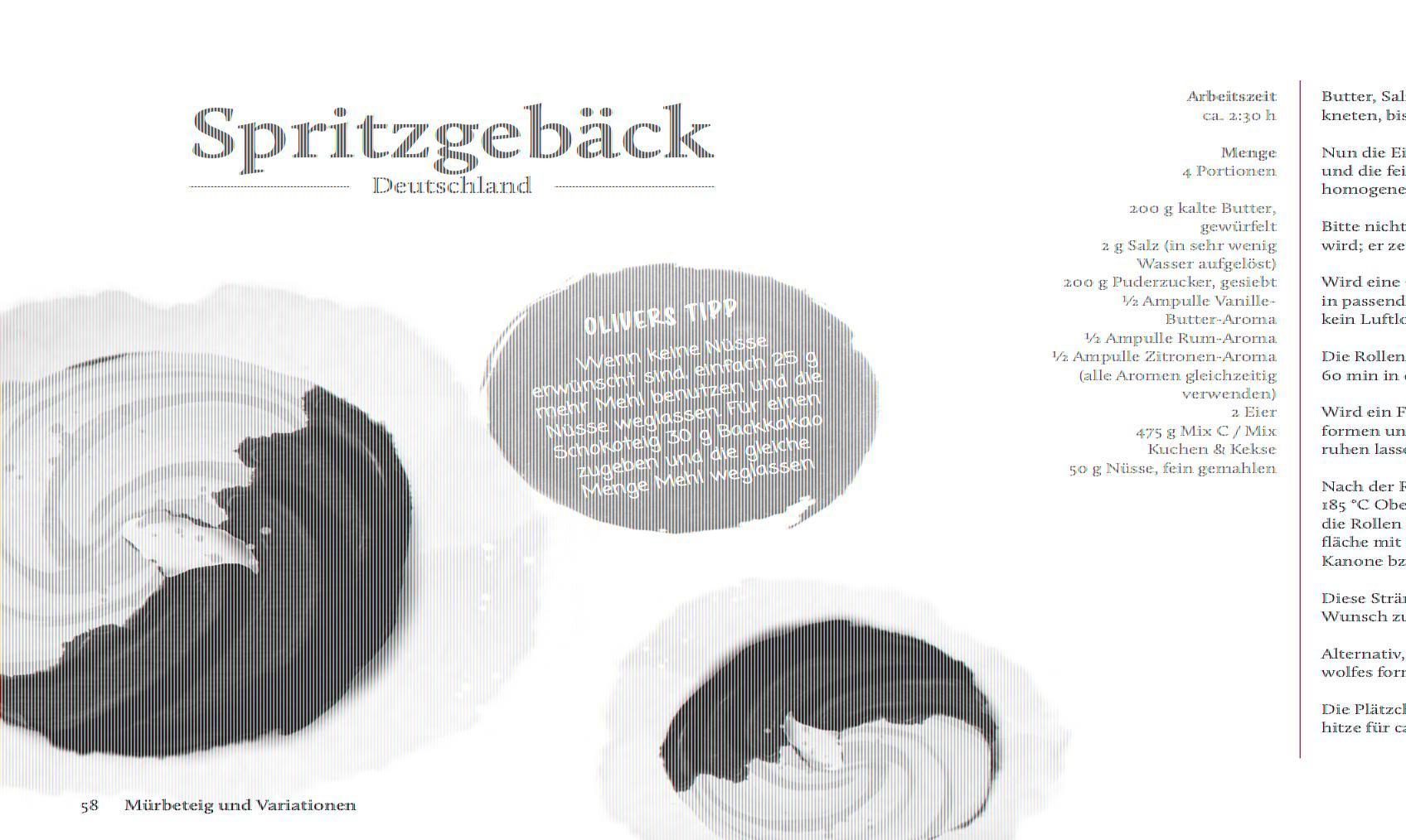 Beispielinhalt (Bild) Olivers kleine, internationale, glutenfreie Weihnachtsbackwelt