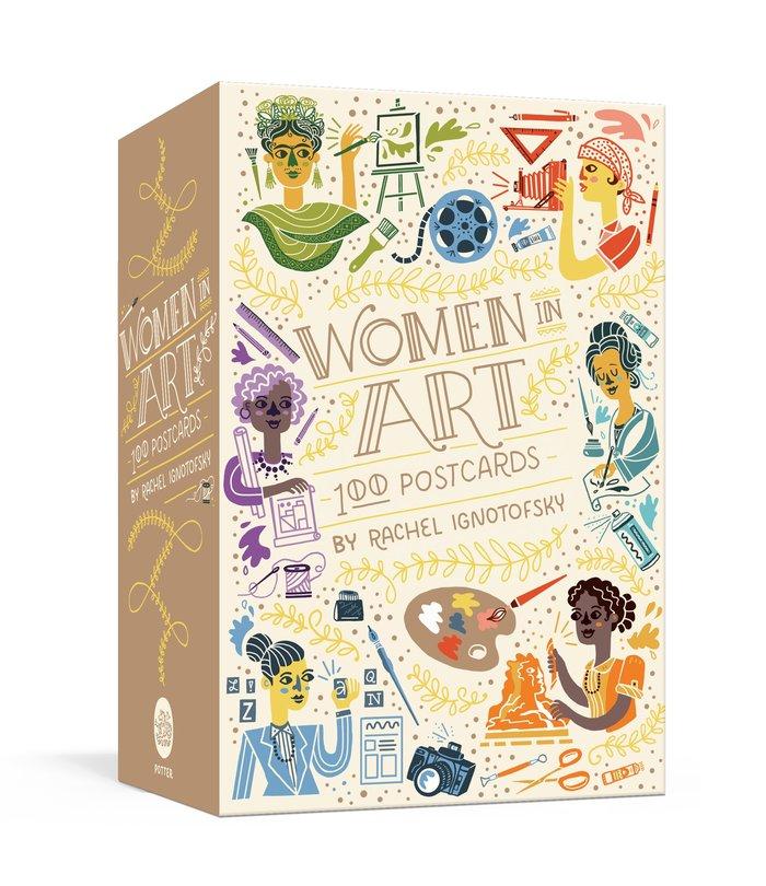 Vorderes Coverbild Women in Art: 100 Postcards