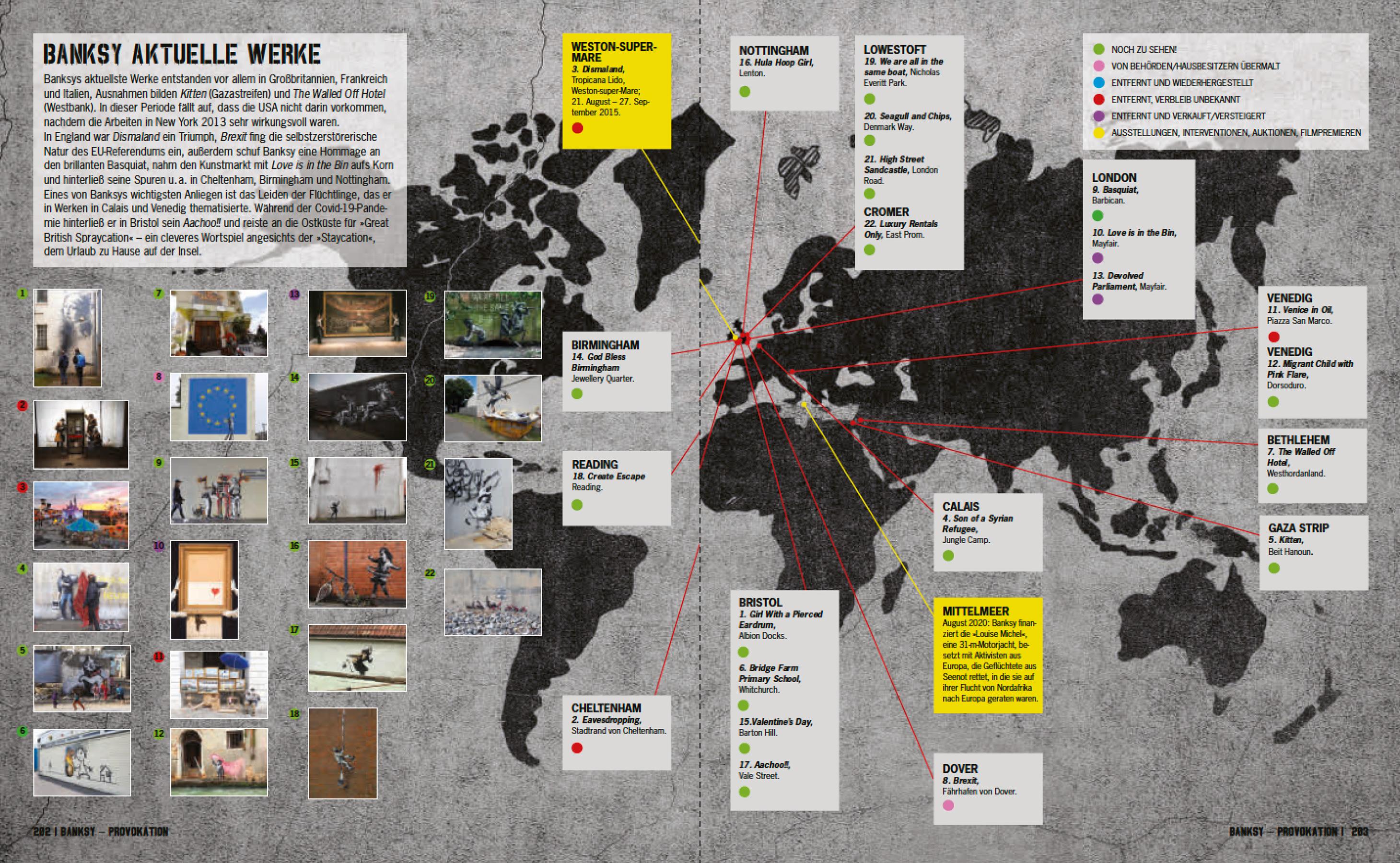 Beispielinhalt (Bild) BANKSY PROVOKATION