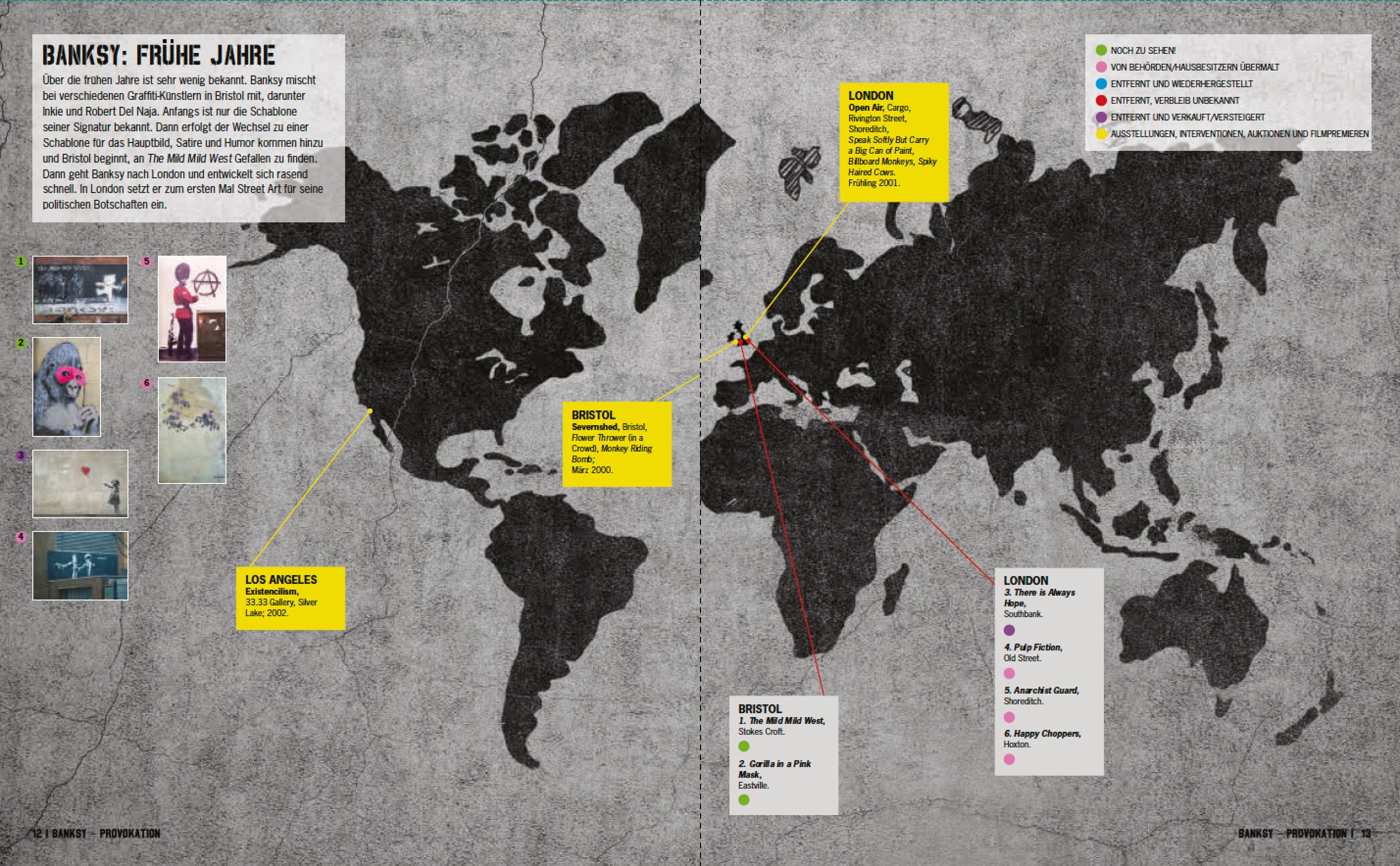 Beispielinhalt (Bild) BANKSY PROVOKATION