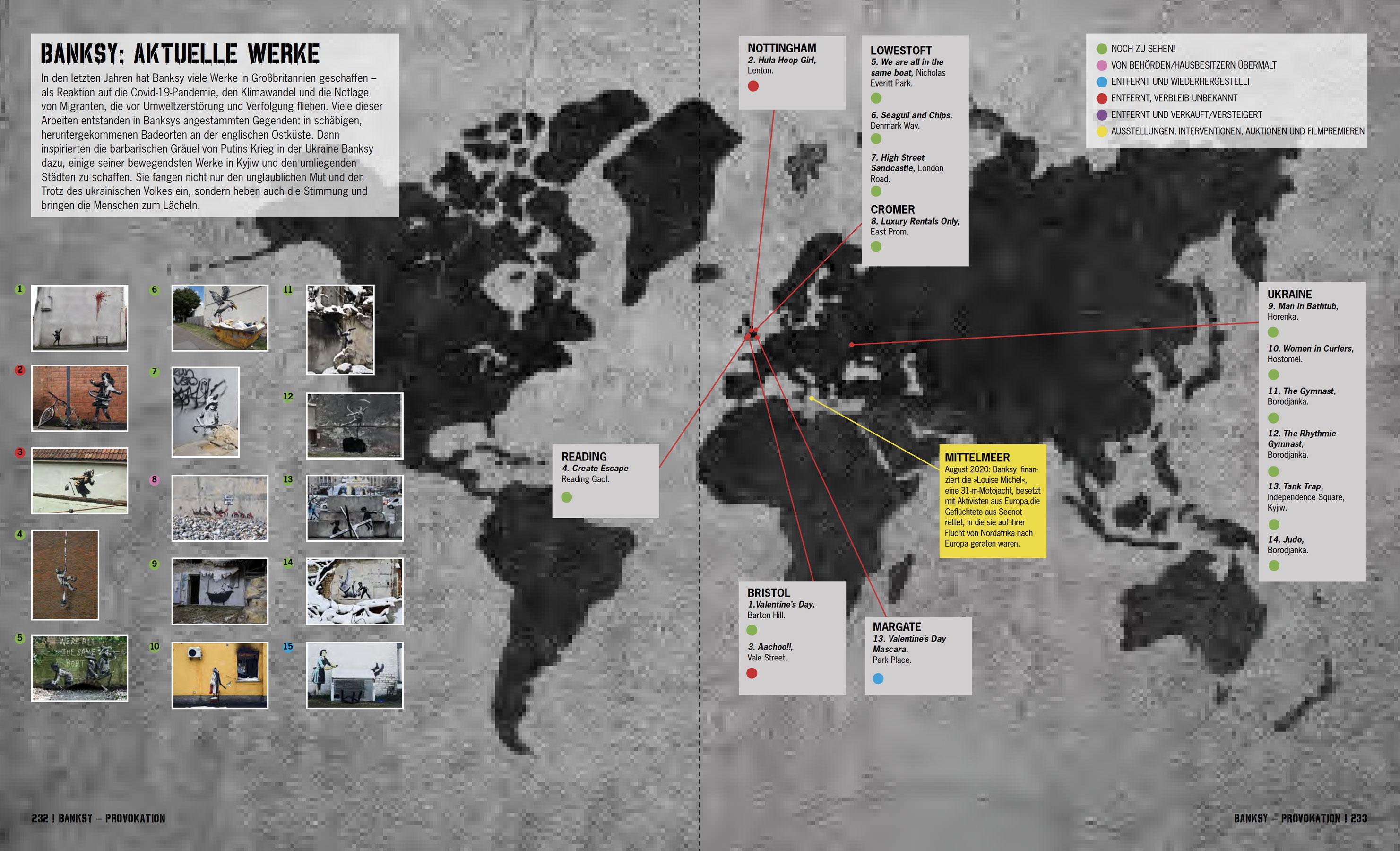 Beispielinhalt (Bild) BANKSY PROVOKATION