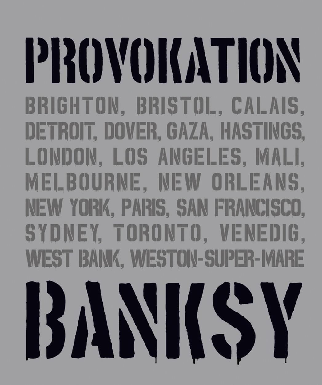 Vorderes Coverbild BANKSY PROVOKATION