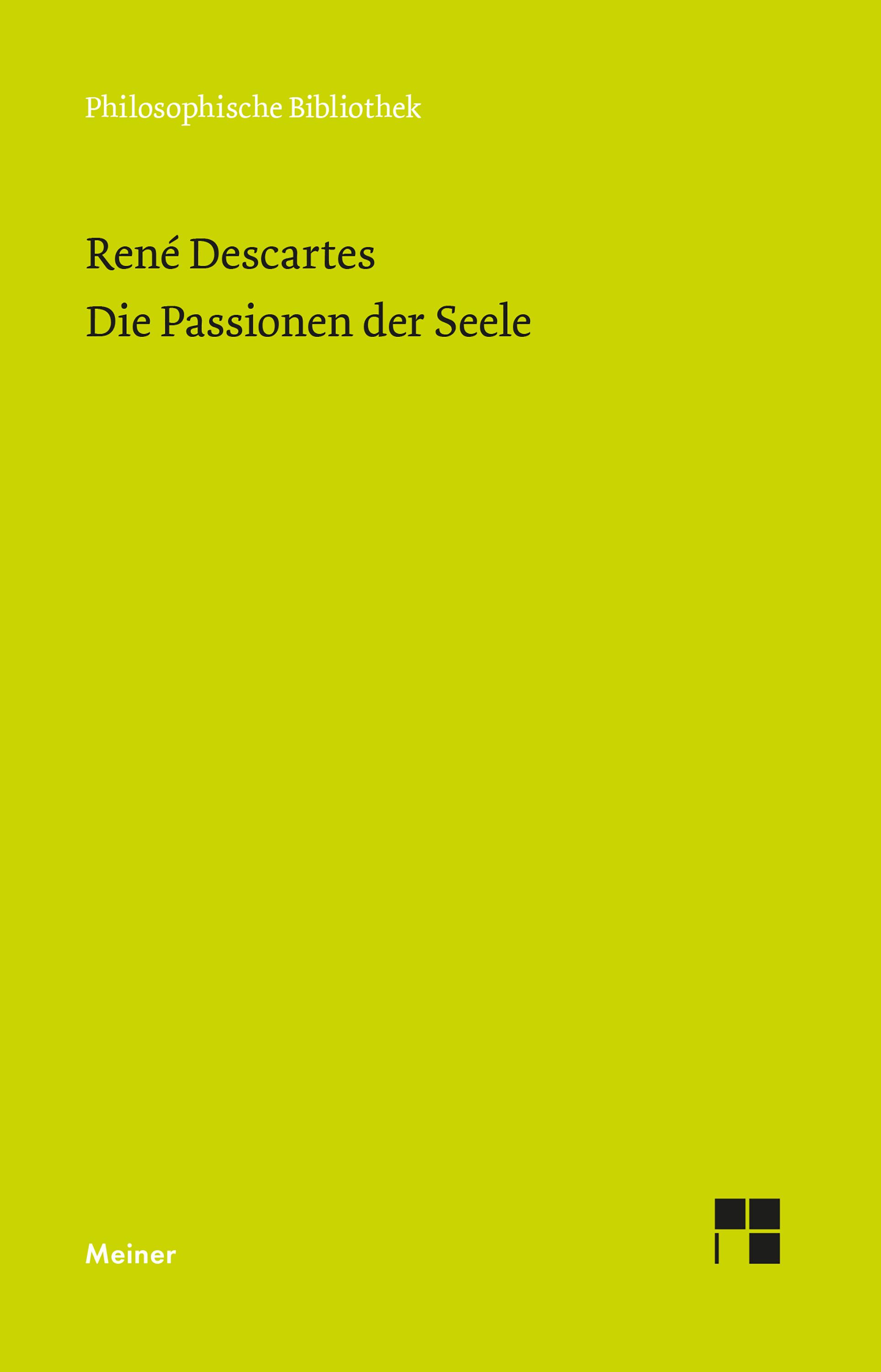 Vorderes Coverbild Die Passionen der Seele