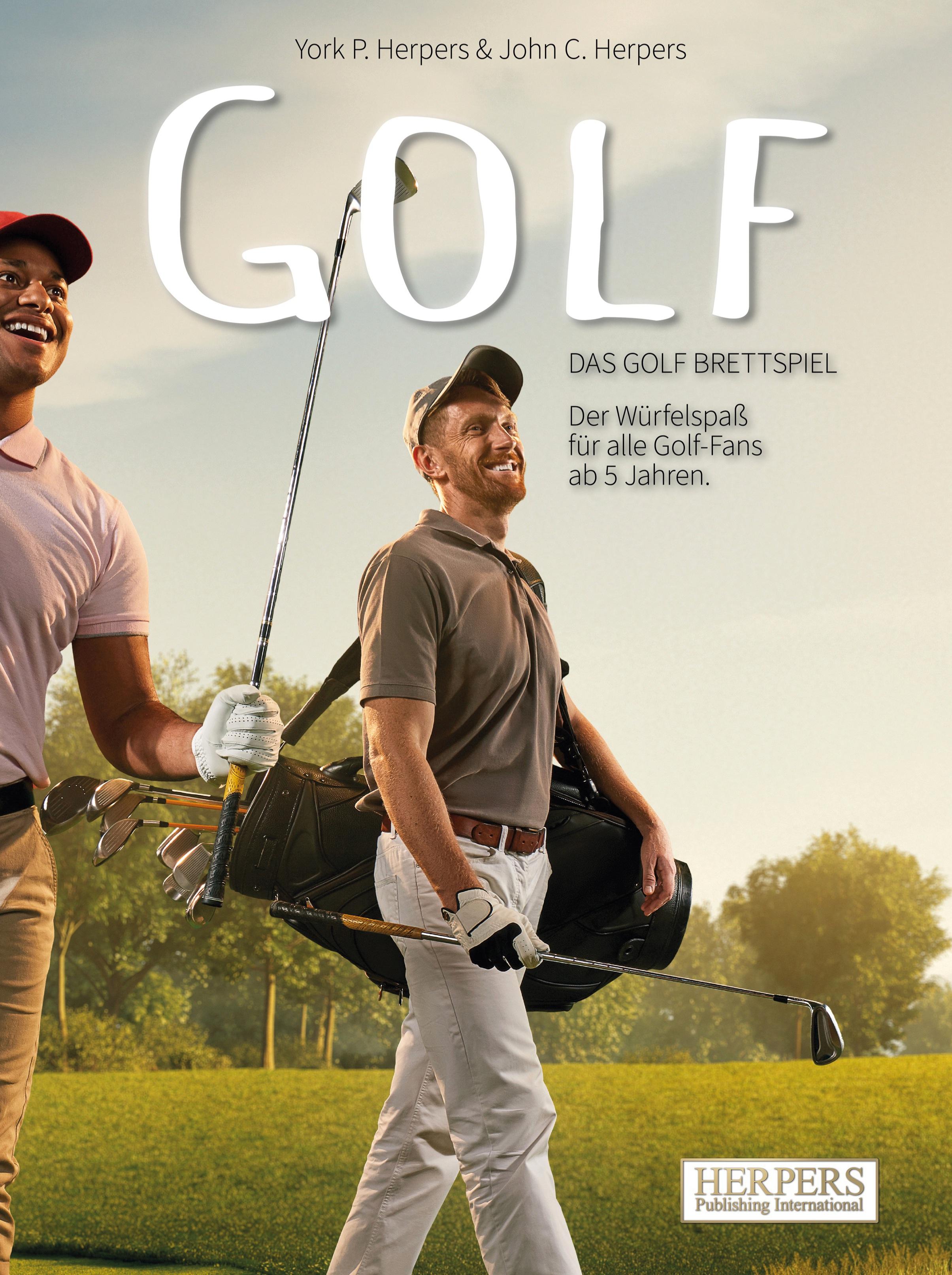 Vorderes Coverbild Golf | Das Golf Brettspiel