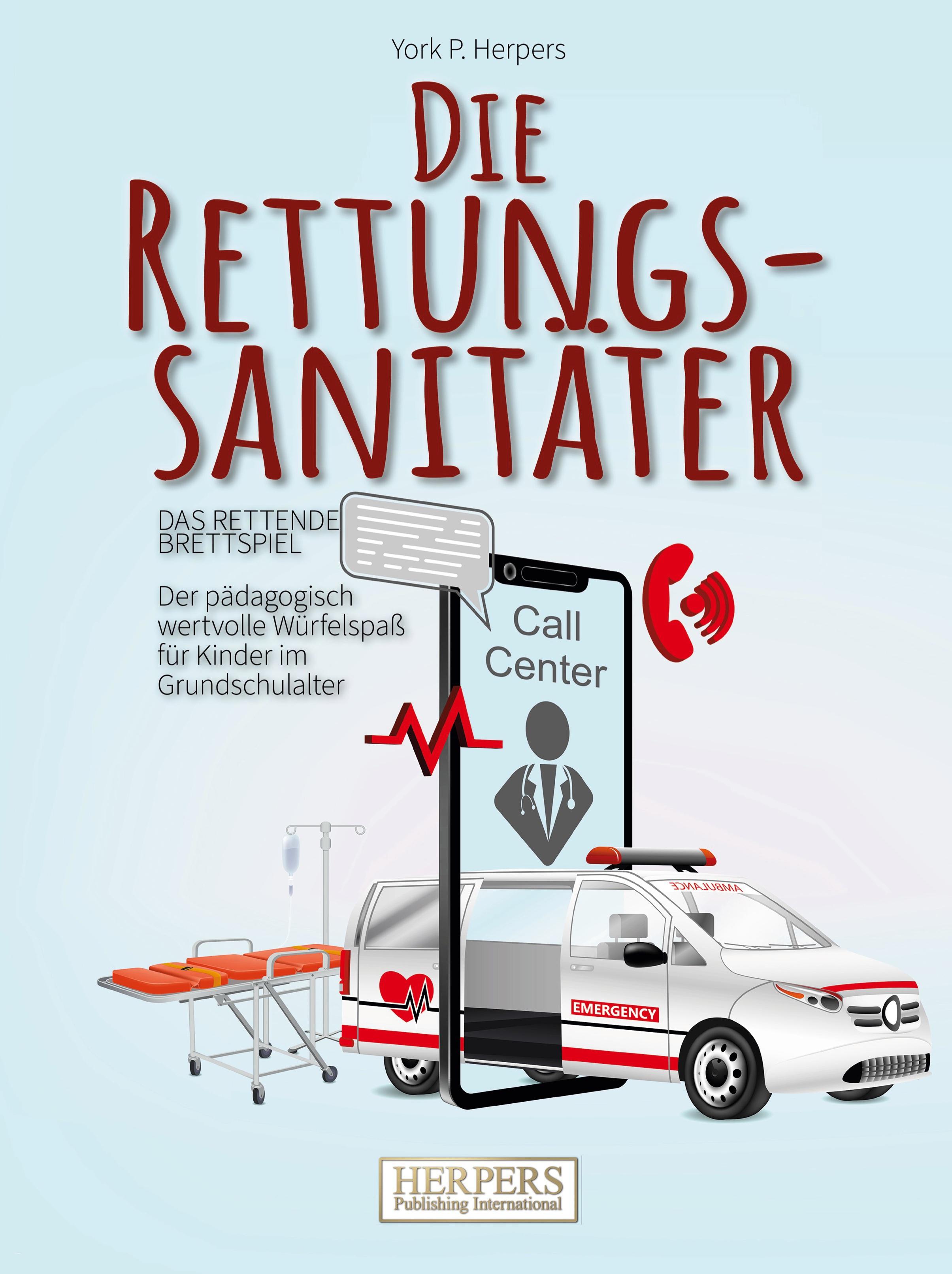 Vorderes Coverbild Die Rettungssanitäter | Das rettende Brettspiel
