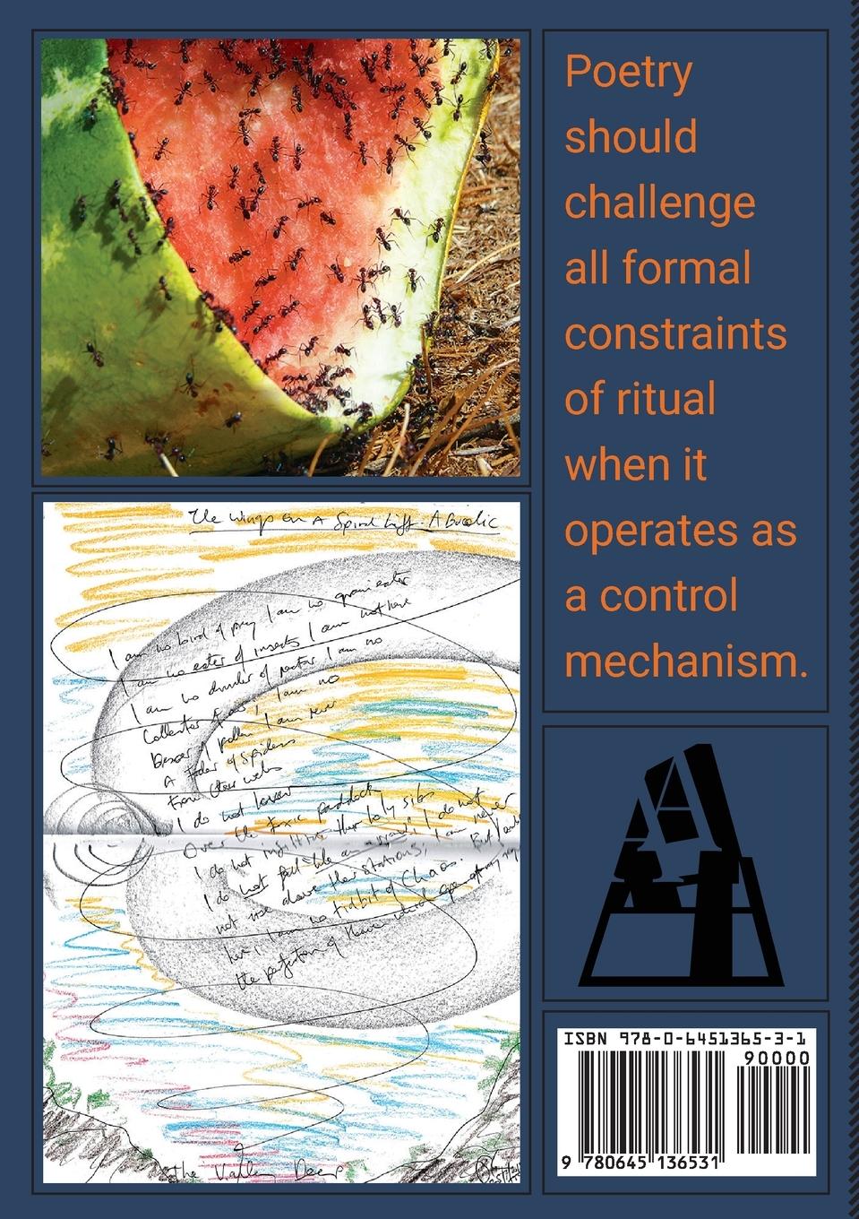 Rückseitencover Graphology Poems
