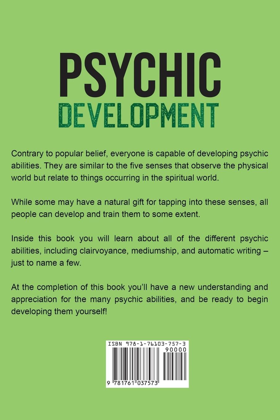 Rückseitencover Psychic Development