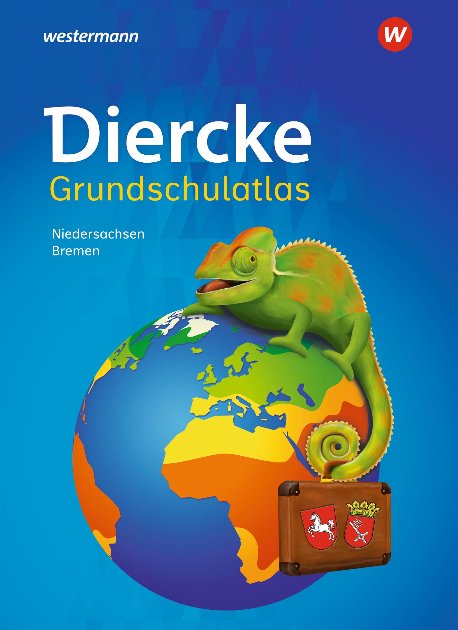 Vorderes Coverbild Diercke Grundschulatlas. Ausgabe 2022 für Niedersachsen, Bremen