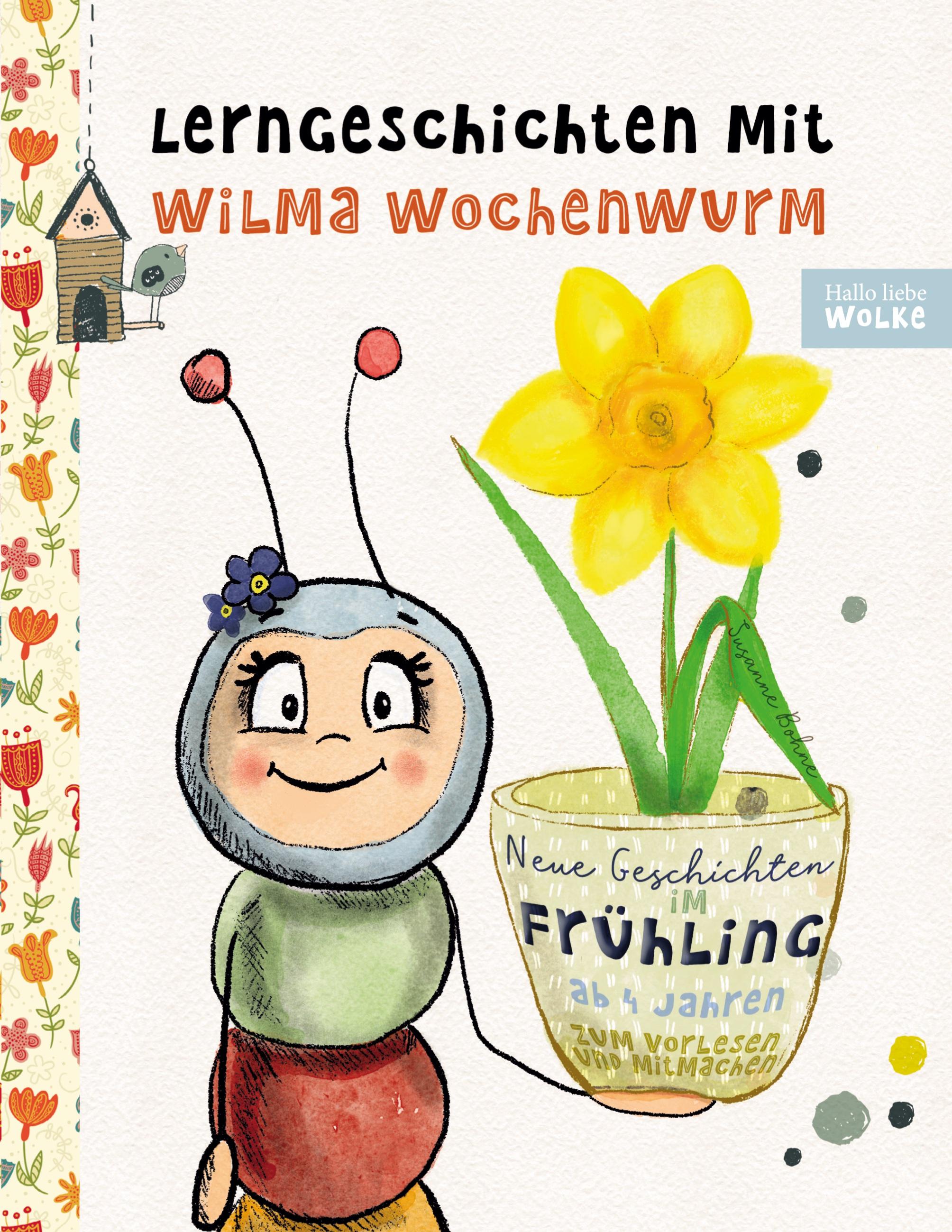 Vorderes Coverbild Lerngeschichten mit Wilma Wochenwurm - Neue Geschichten im Frühling