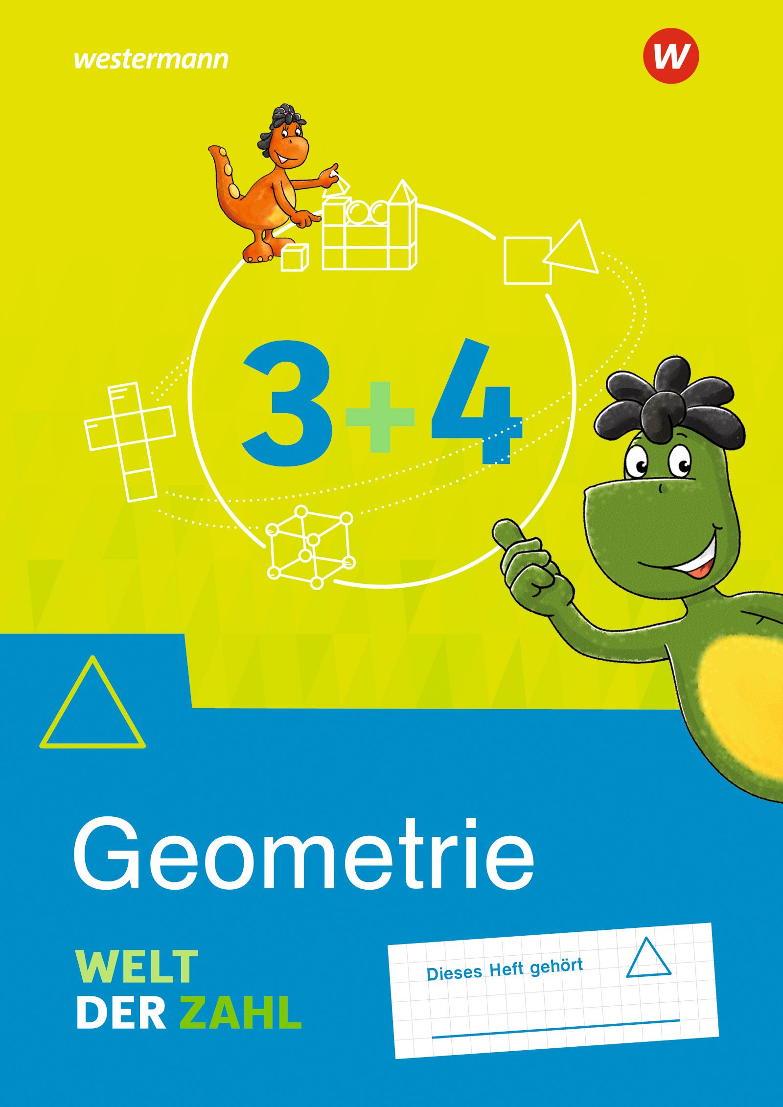 Vorderes Coverbild Welt der Zahl 3 / 4. Arbeitsheft Geometrie
